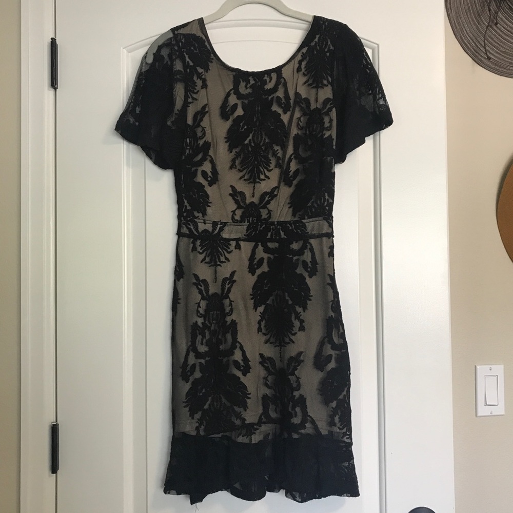 ASOS Black lace dress